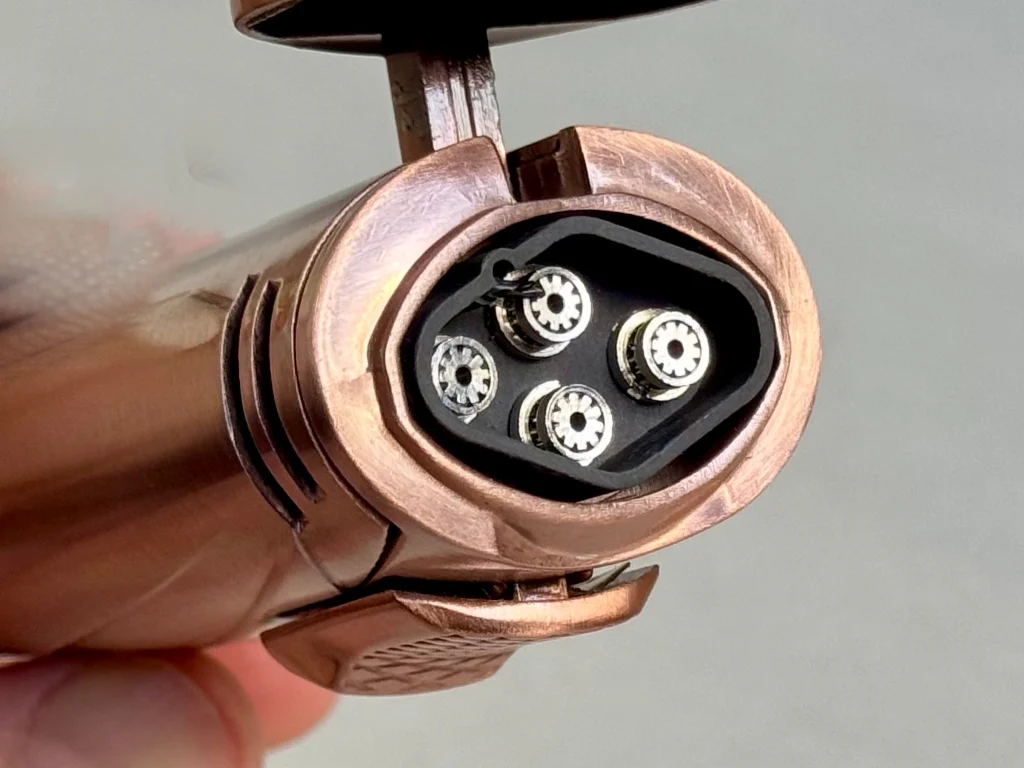 Vector Ironquad 4-Flame Torch Lighter