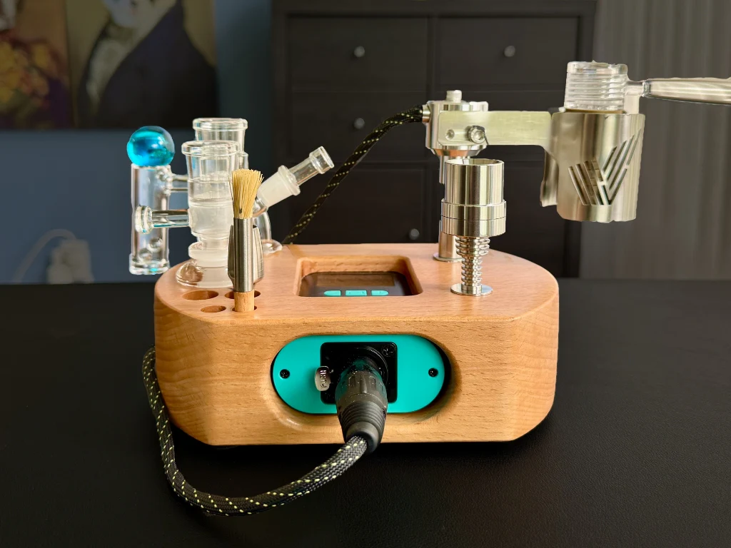 The Natural Quartz Ball Vape Kit